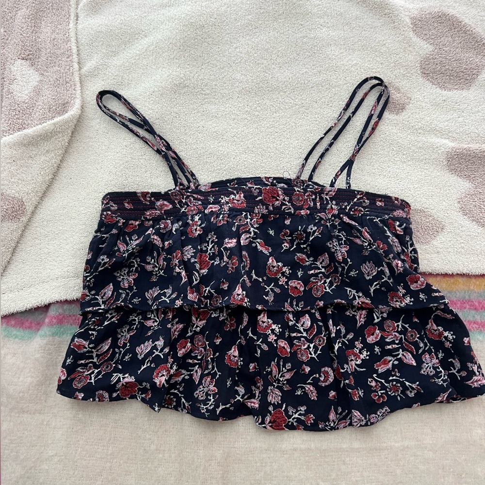 Zara ruffled top